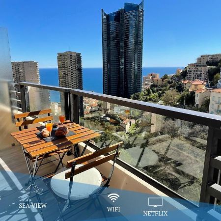 New Studio, Piscine Et Vue Mer • Proche De Monaco Beausoleil Exterior photo