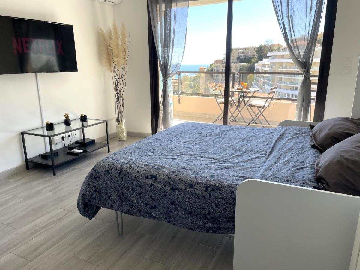 New Studio, Piscine Et Vue Mer • Proche De Monaco Beausoleil Exterior photo